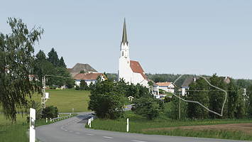 Aspertsham, layout hargassen