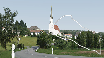 Aspertsham, layout wieslingrev